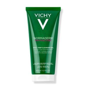 New VICHY Normaderm Phytoaction Daily Deep Cleansing Gel, Full Size 6.7 Oz